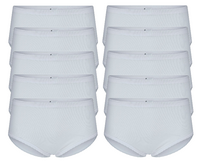 10-pack Dames tailleslips Belinda Wit 