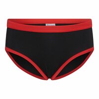 2-Pack Mix&amp;Match meisjes slips Rood/Zwart