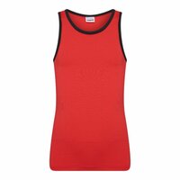2-Pack Mix&amp;Match meisjes hemden Rood/Zwart