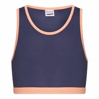 2-Pack Mix&amp;Match meisjes hesjes Zalm/D.Blauw