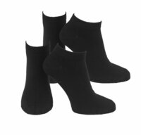 2-Paar Naadloos Bamboe Shortsocks 
