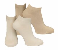 2-Paar Naadloos Bamboe Shortsocks 