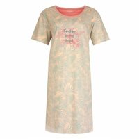 Dames Big Shirt met print Bladeren