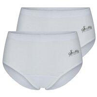 2 pack dames slip Julia Wit (Heup)