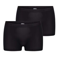 2 pack dames boxershort Beeren Young (Tactel) Zwart