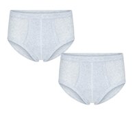 2 pack heren slip met gulp M3000 Grijs Melee