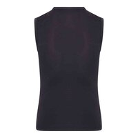 Heren mouwloos shirt met O-Hals Beeren Young (Tactel) Zwart