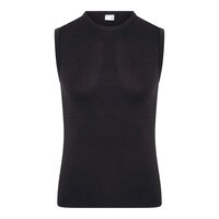 Heren mouwloos shirt met O-Hals Beeren Young (Tactel) Zwart