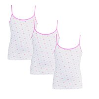 3-Pack Meisjes Tops Love Roze
