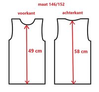 Jongens mouwloos shirt Beeren Young Ricardo Geel