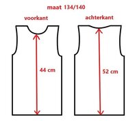 Jongens mouwloos shirt Beeren young Ricardo Groen