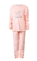 Meisjes  katoen velours pyjama Art. 351766 Roze