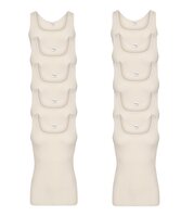 10-pack heren singlets M3000 Huid
