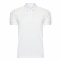 Beeren Heren Polo Izaak Pique Korte mouw Wit