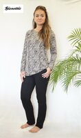 Dames Pyjama Jaylin van Gionettic met lange mouw