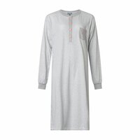 Nachthemd tricot grijs maat XL