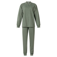 Dames pyjama 100% tricot Katoen Groen 