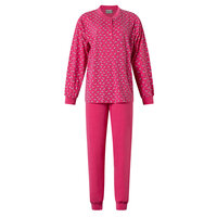 Dames pyjama Jersey met lange mouw Roze geprint