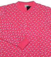 Dames pyjama Jersey met lange mouw Roze geprint