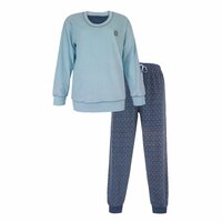 Tenderness katoen  velours dames pyjama Dream Blue
