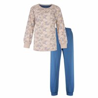 Tenderness 100% katoen tricot dames pyjama Beige