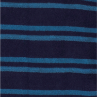 Paul Hopkins badstof Heren pyjama Black Iris Blue