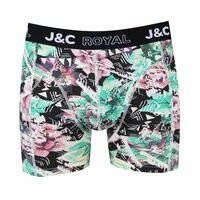 2-pack Heren Boxershorts H250 J&amp;C katoen geprint 