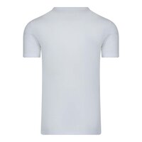 9+1 GRATIS Heren T-shirts met ronde hals en K.M. M3000 Wit 