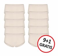 10-Pack dames slips Belinda Huid (Taille)