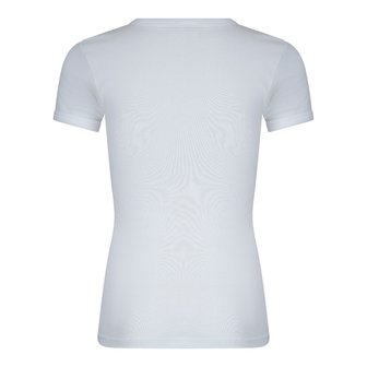 Jongens T-shirt met V-hals en K.M. M3000 Wit