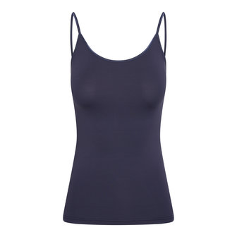 Dames spaghetti hemd Elegance Eclipse (Donkerblauw)