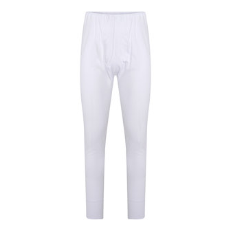 Heren lange pantalon met gulp M3400 Wit