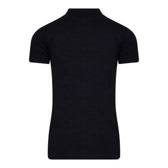 Heren T-shirt met O-Hals Comfort Feeling Zwart