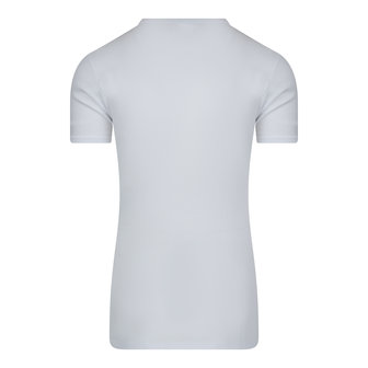 10-Pack Extra lange heren T-shirts met V-hals M3000 Wit 