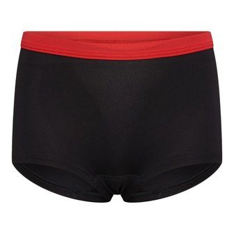 2-Pack Mix&Match meisjes boxershorts Rood/Zwart