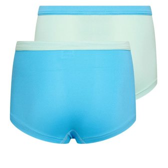 2-Pack Mix&amp;Match meisjes boxershorts Mint/Turqouise