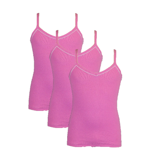 3-Pack Meisjes Tops Lilly Roze