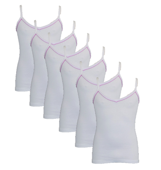 6-Pack Meisjes Tops Lizzy Roze