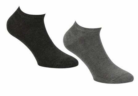 2-Paar Boru Bamboo korte sneaker sokken