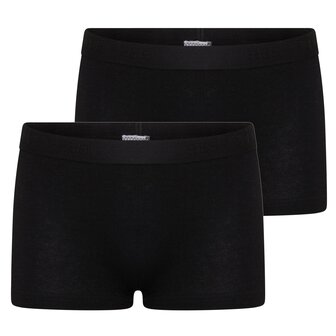 2-pack meisjes boxershort Comfort Feeling Zwart