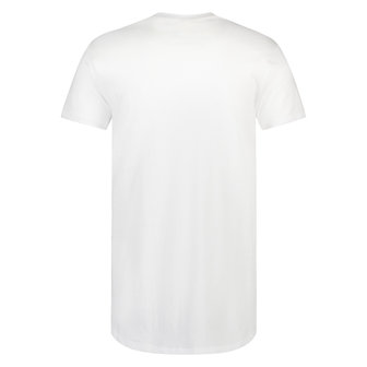 American Classic Heren T-shirt met ronde hals Wit