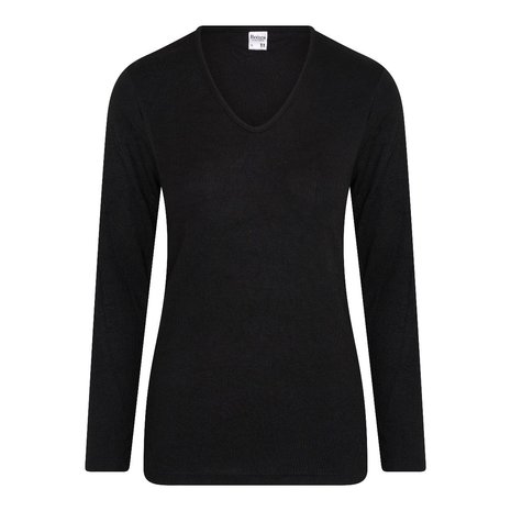 Thermo Dames shirt met L.M. Zwart