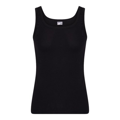 Heren singlet Beeren Young (Tactel) Zwart