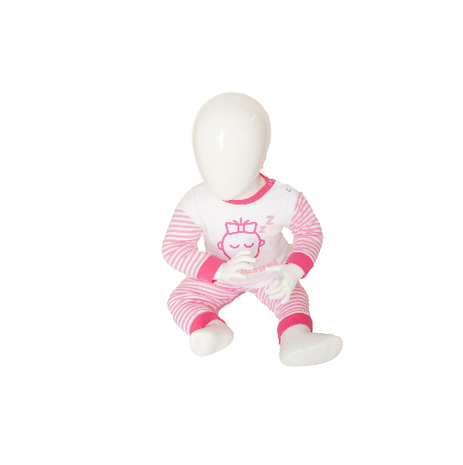 Baby pyjama M3000 "Do not Disturb" Roze