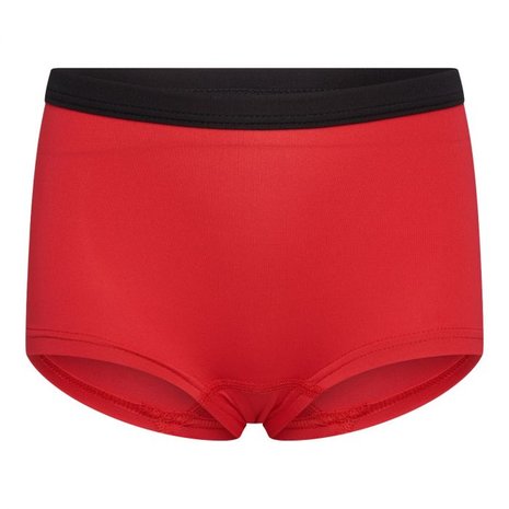 2-Pack Mix&Match meisjes boxershorts Rood/Zwart