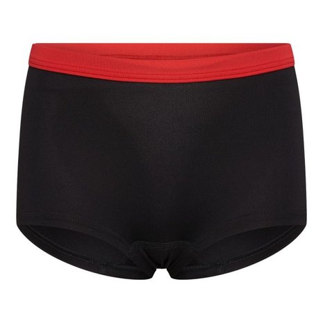 2-Pack Mix&Match meisjes boxershorts Rood/Zwart