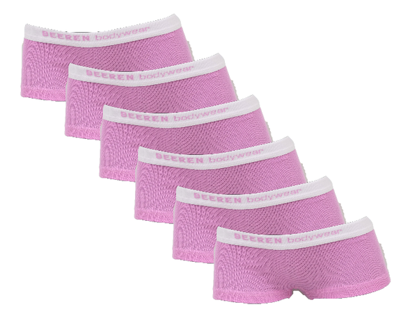 6-Pack meisjes shorts Lilly Roze