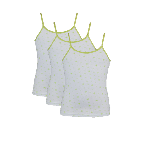 3-Pack Meisjes Tops Love Lime