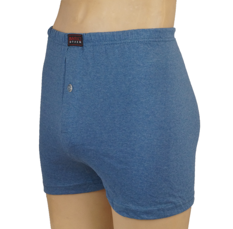 Basic 3-Pack wijdvallende Heren boxershorts gekleurd