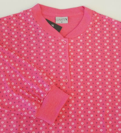 Dames pyjama Jersey met lange mouw Roze